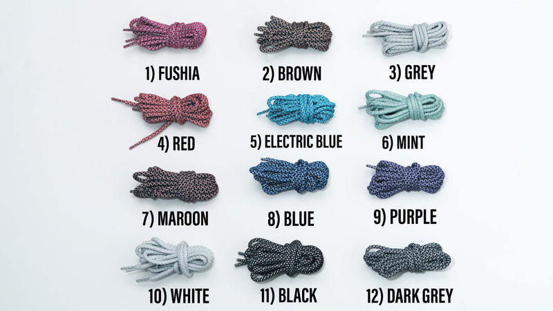 Rope Laces (Grey/3M Reflective)